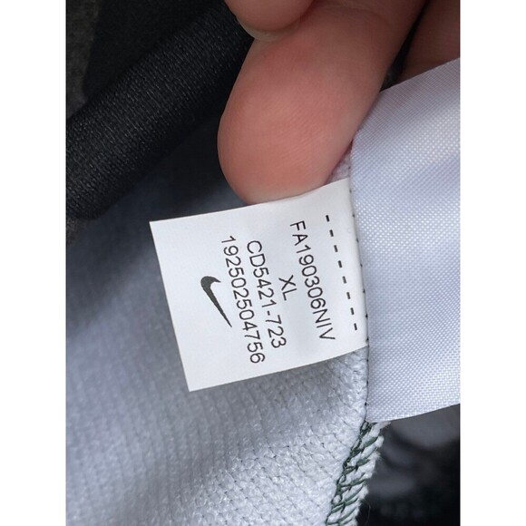 Nike Rebel Camo Dri-fit Crop Jersey Sweatshirt Camouflage Women’s Size XL - Picture 10 of 10